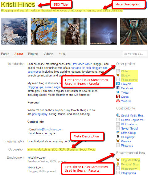 Google Plus Improves Rankings